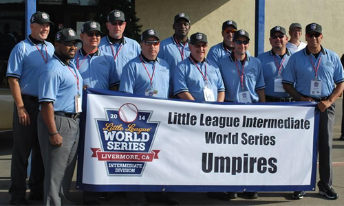 Our ADA Umpire at the 2014 WS